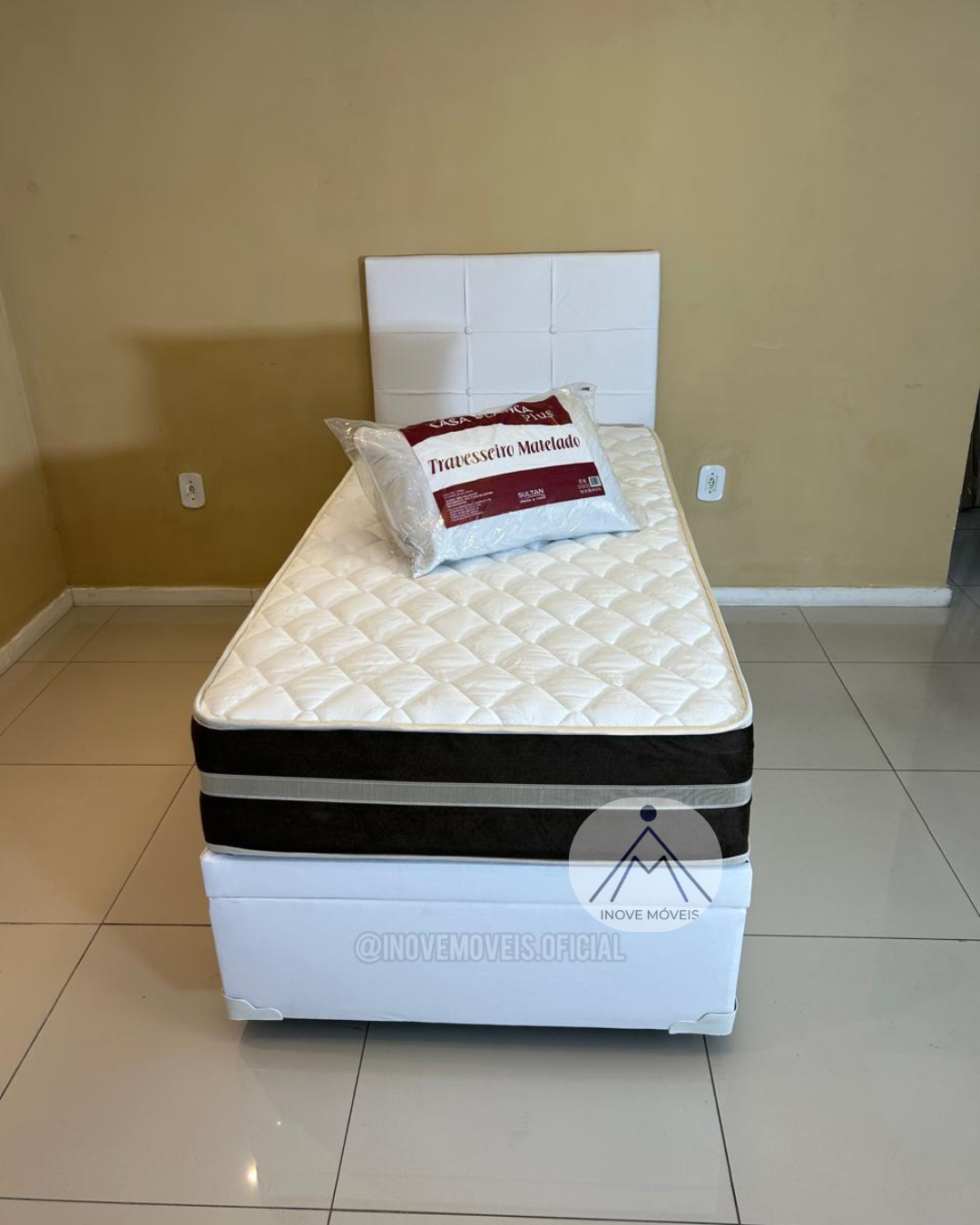 Cama com Baú - Solteiro