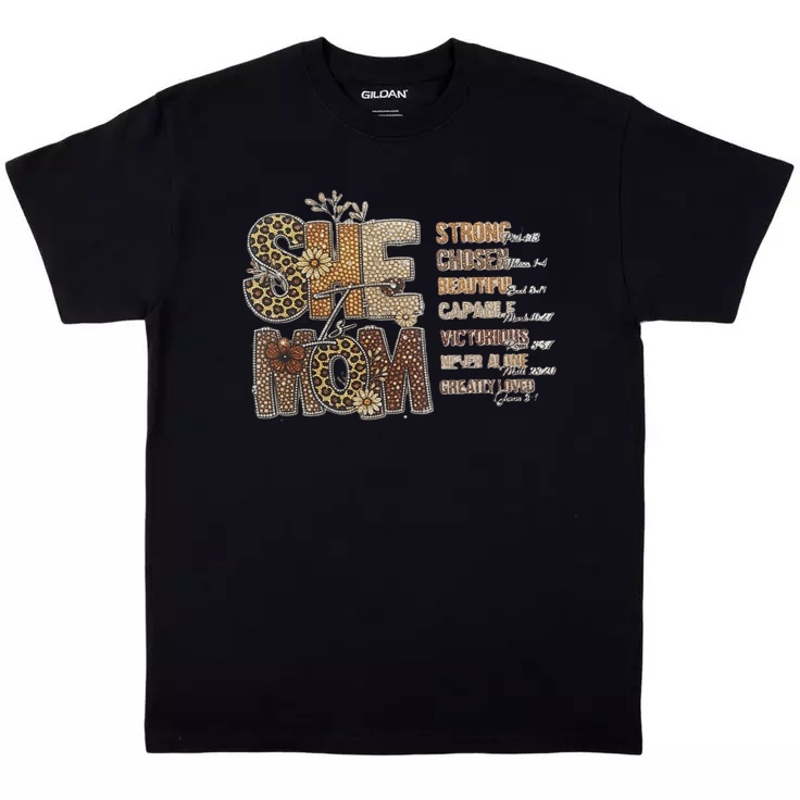 She is Mom Graphic T-Shirt