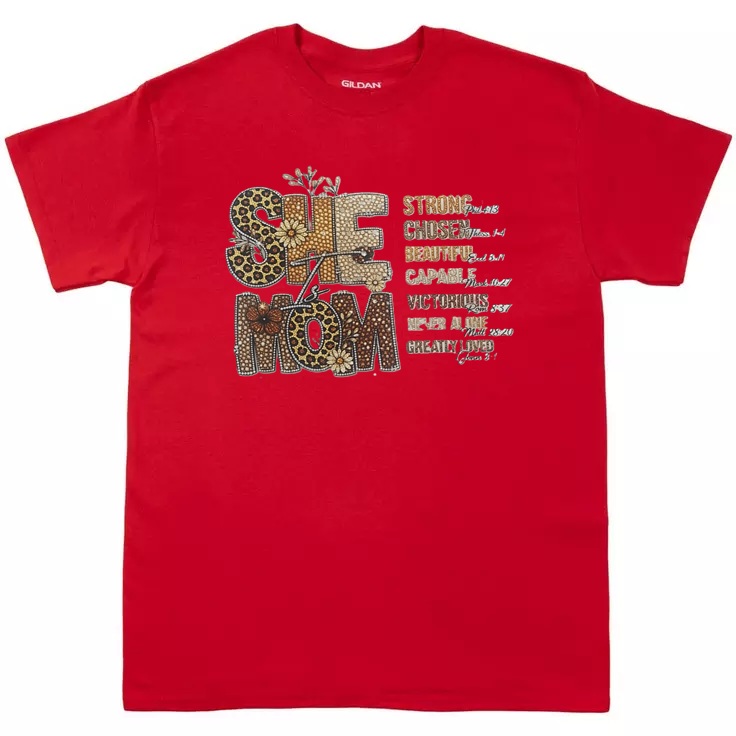 She is Mom Graphic T-Shirt