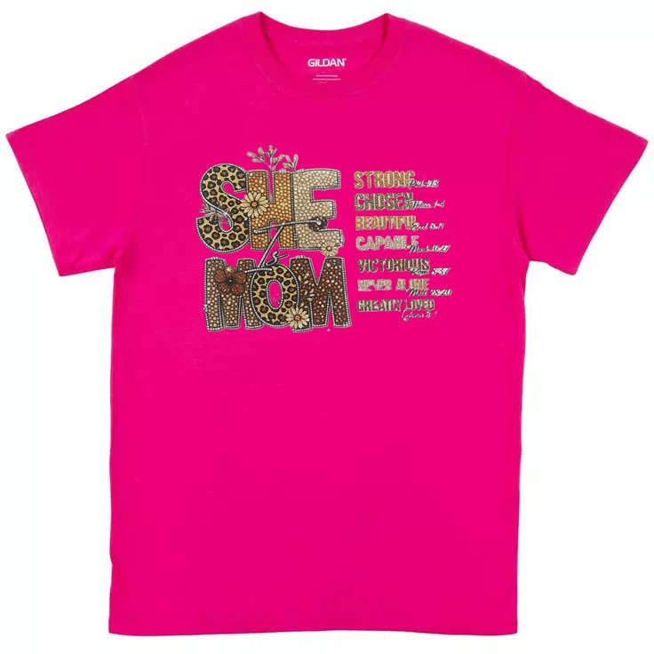 She is Mom Graphic T-Shirt