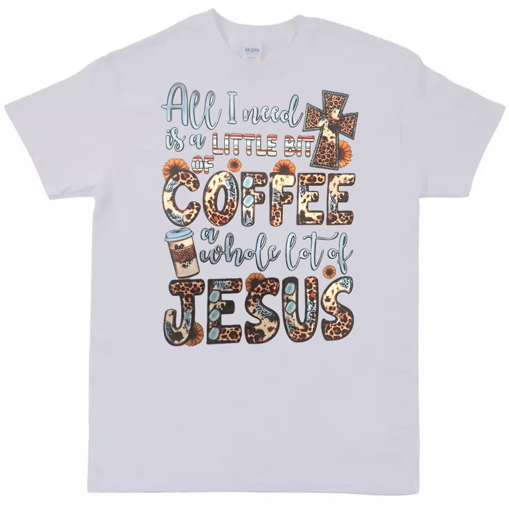 Coffee & Jesus Graphic Tee