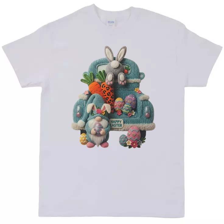 Easter Bunny Truck T-Shirt
