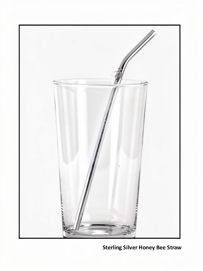 Sterling Silver Straw