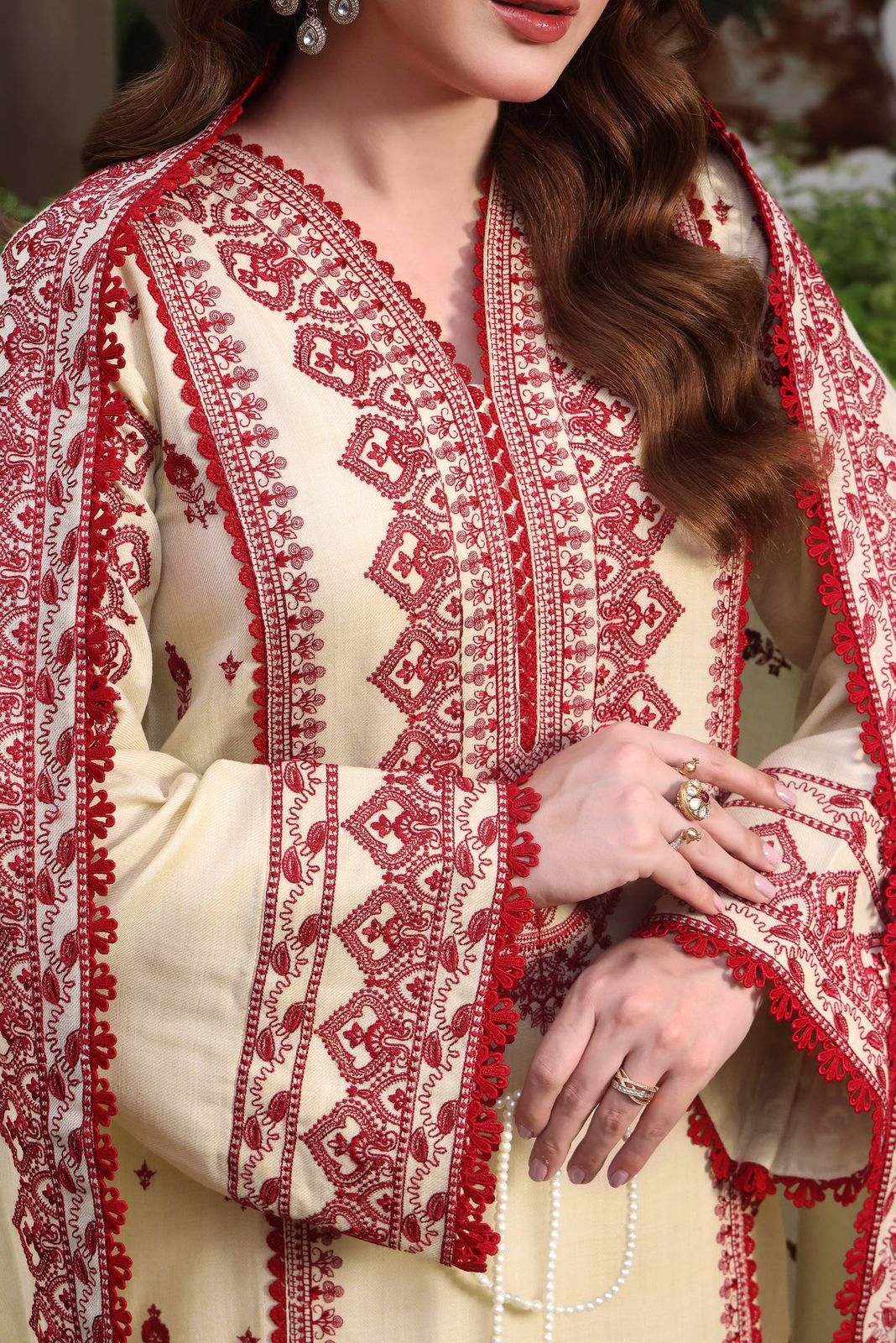 Embroidered Lawn Suit