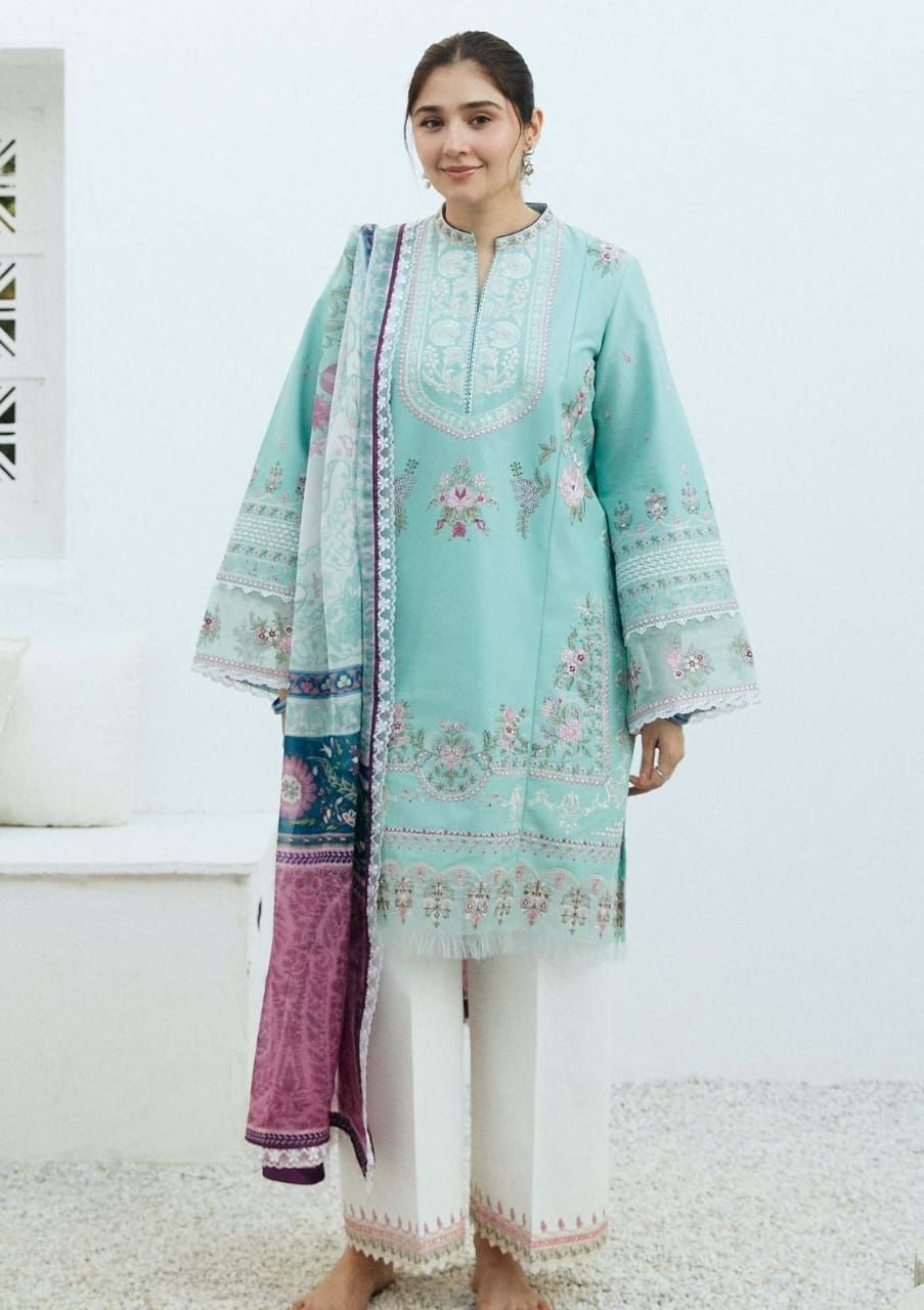 Embroidered Lawn Suit