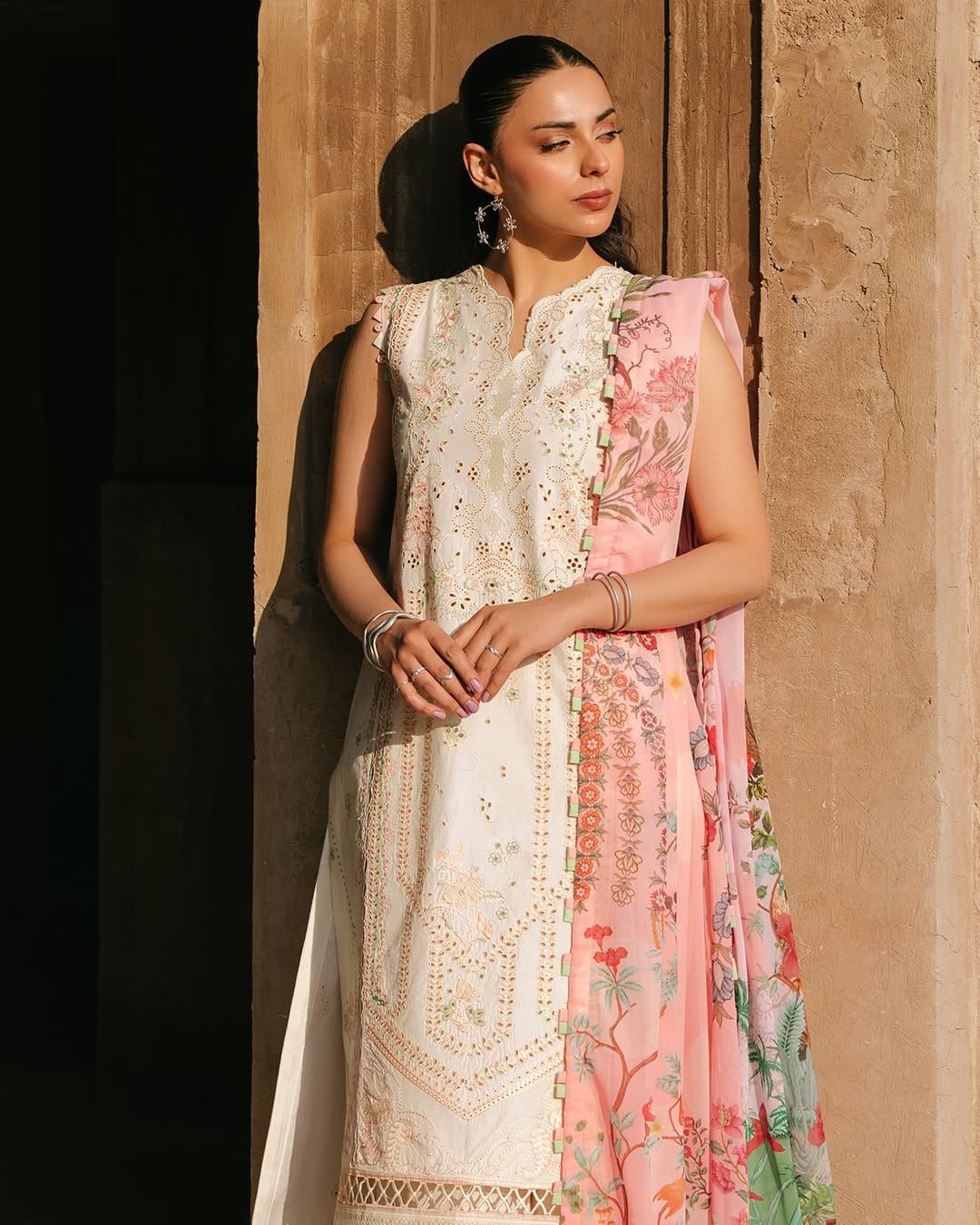 Embroidered Lawn Suit