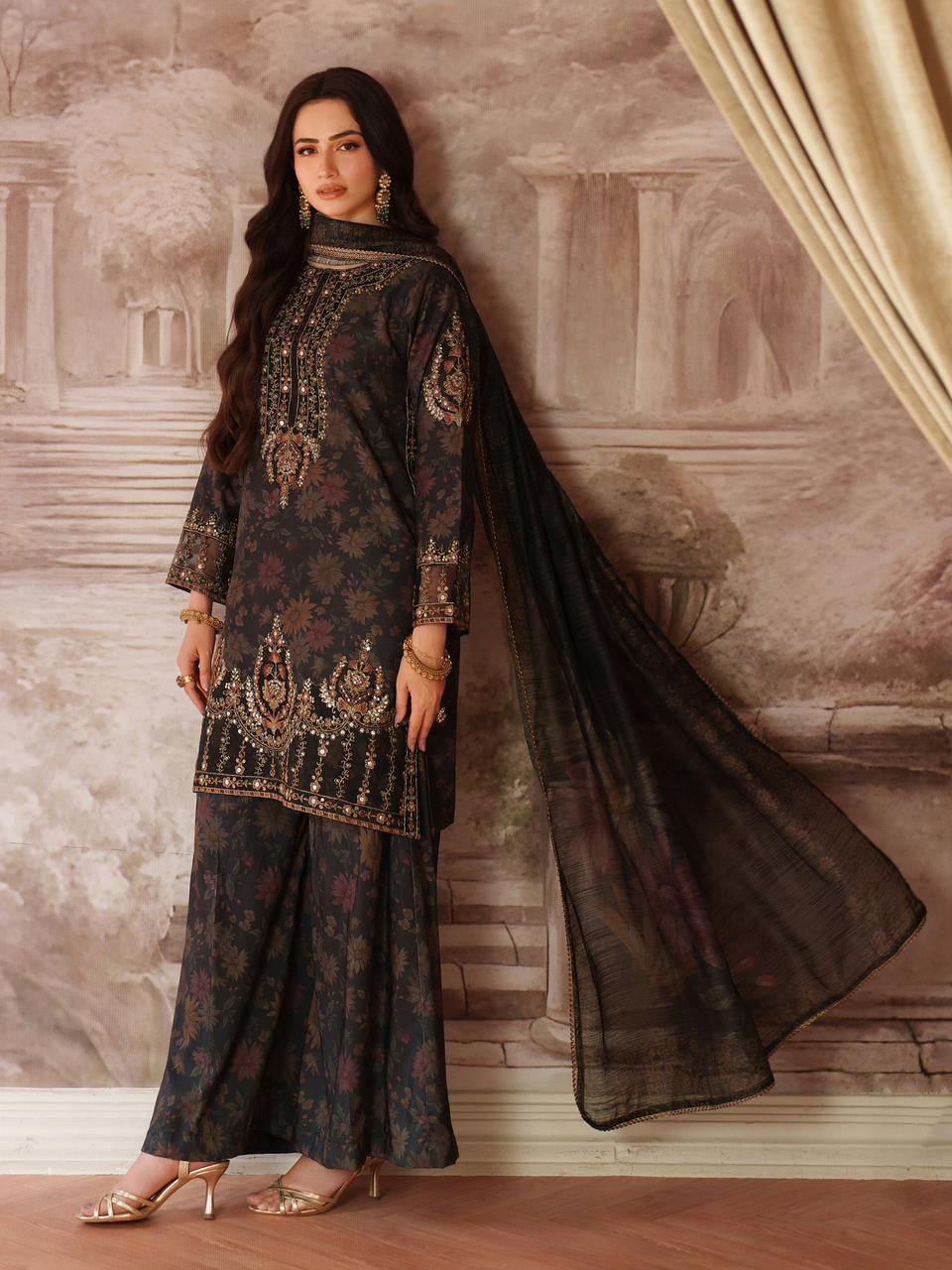 Embroidered Lawn Suit