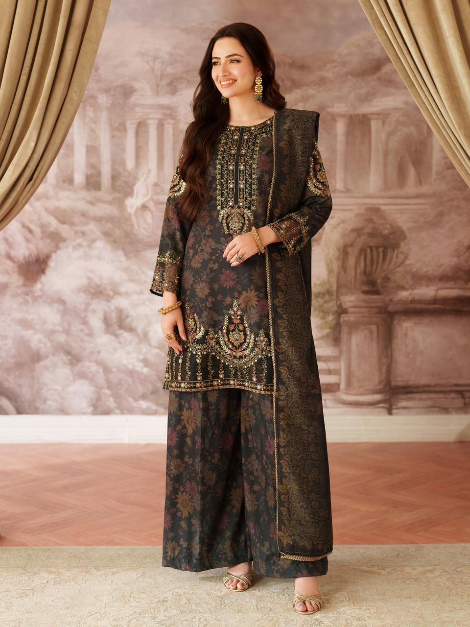 Embroidered Lawn Suit