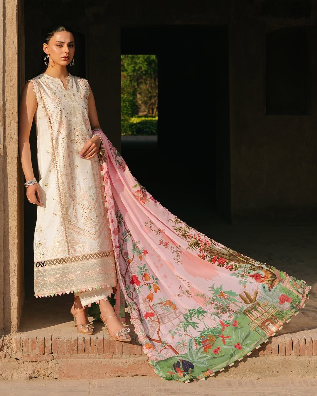 Embroidered Lawn Suit