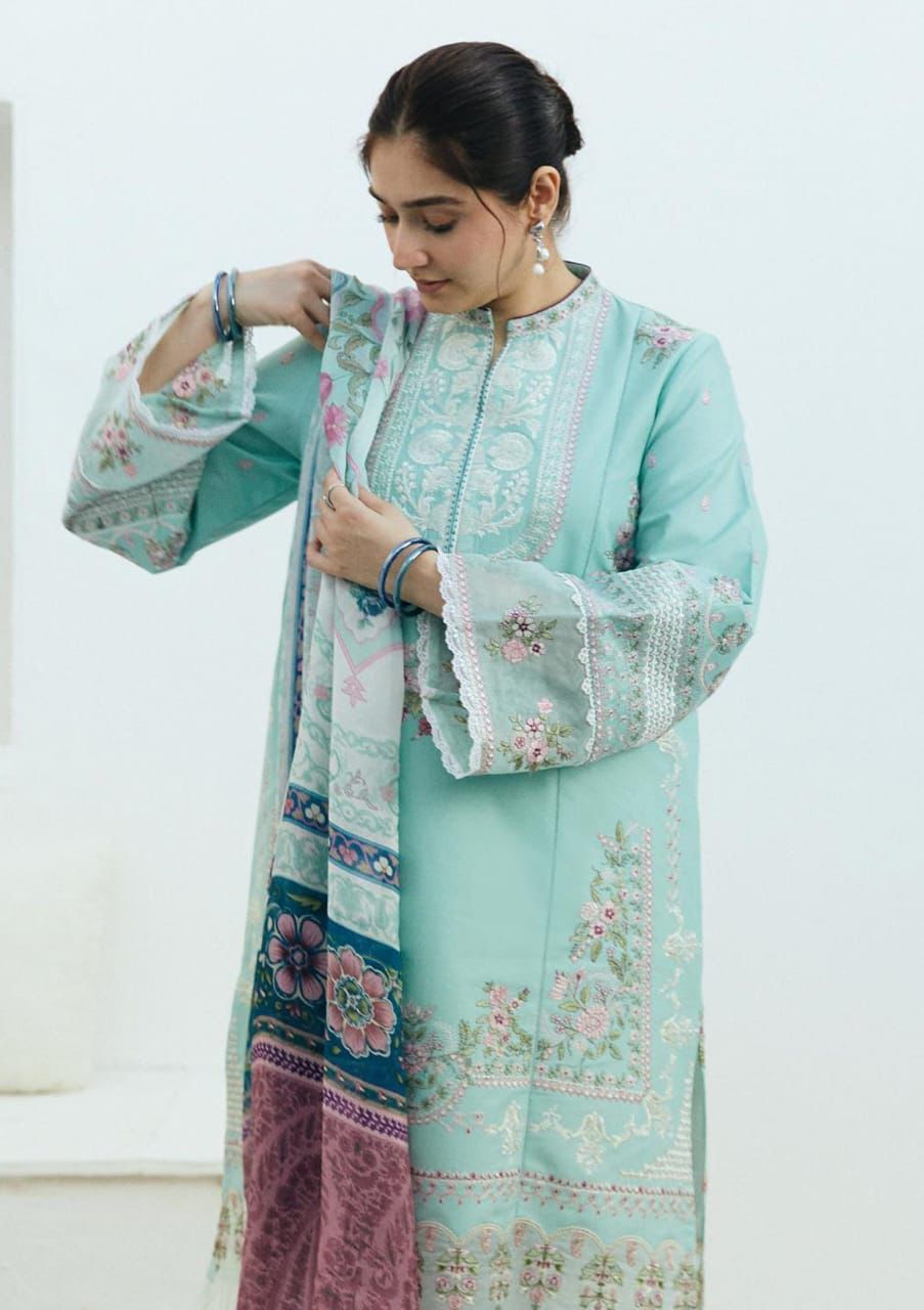 Embroidered Lawn Suit