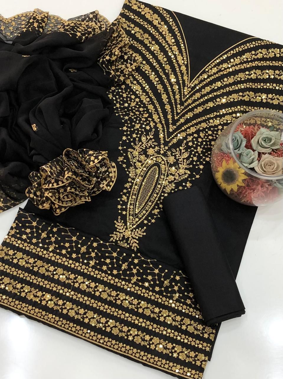 Embroidered Maroon Formal Suit