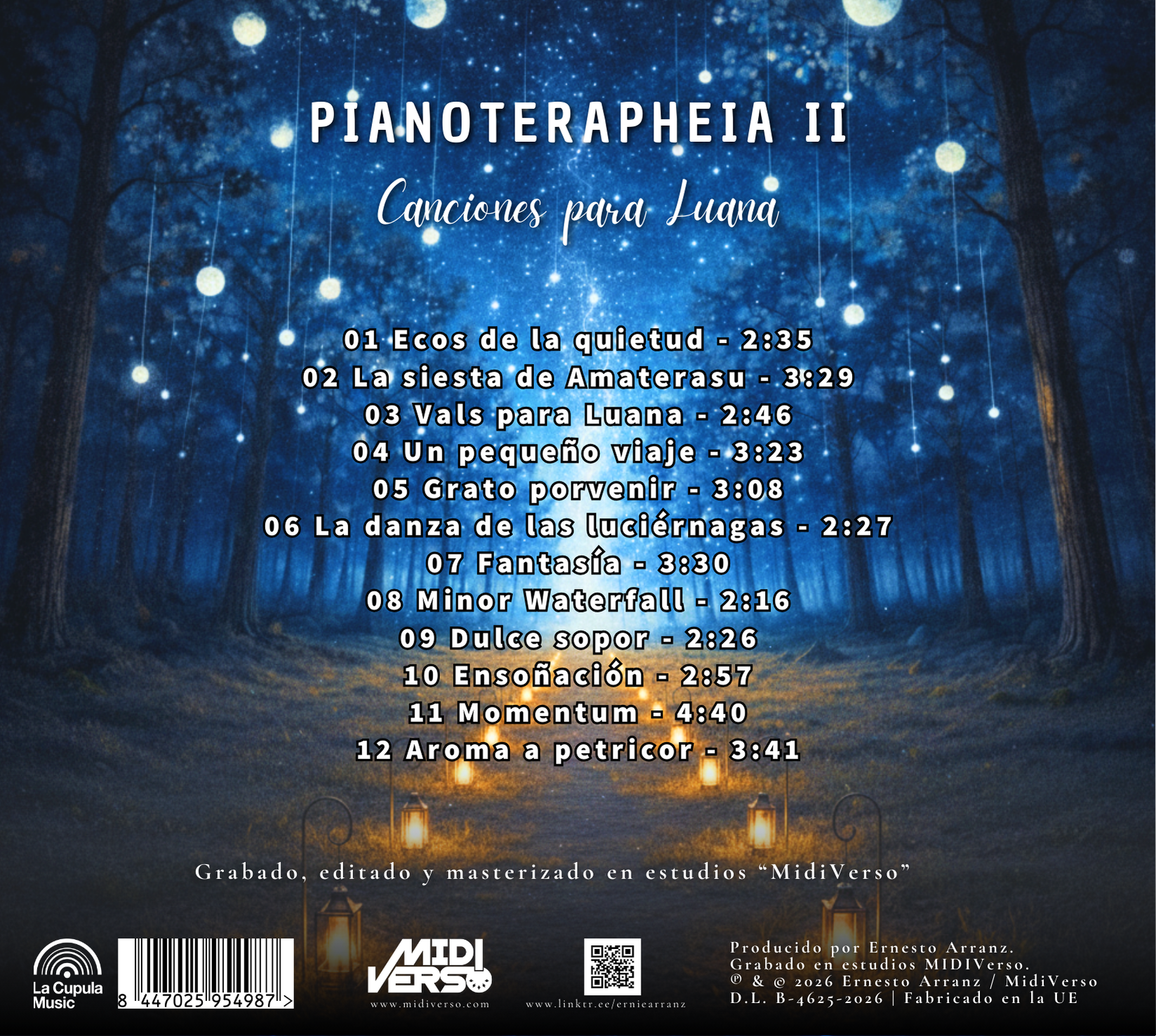 Pianoterapheia II: canciones para Luana (digital)