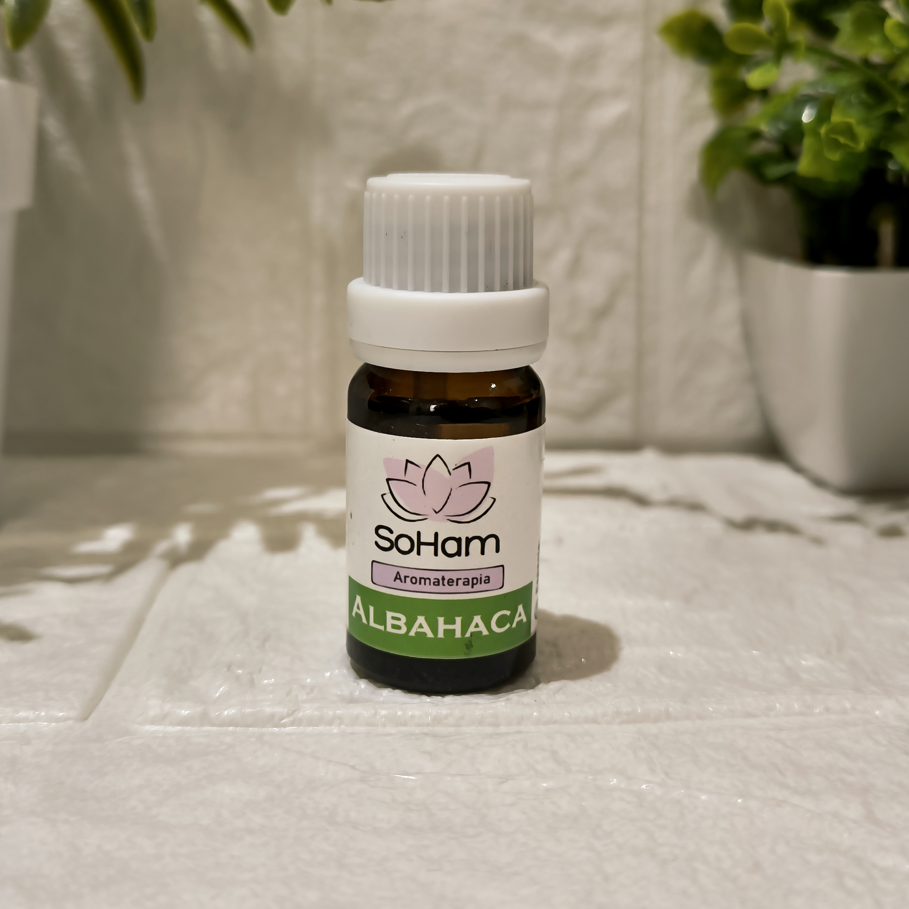 Aceite Esencial de Albahaca So Ham