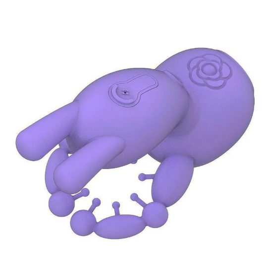 Vibrador De Ponto G E Clitóris Com Umidificador E Anel Peniano Sexy Import