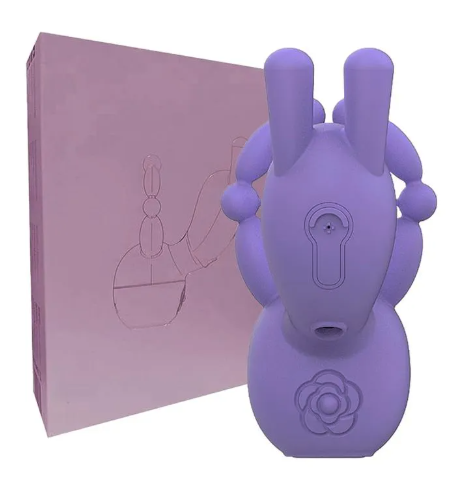 Vibrador De Ponto G E Clitóris Com Umidificador E Anel Peniano Sexy Import