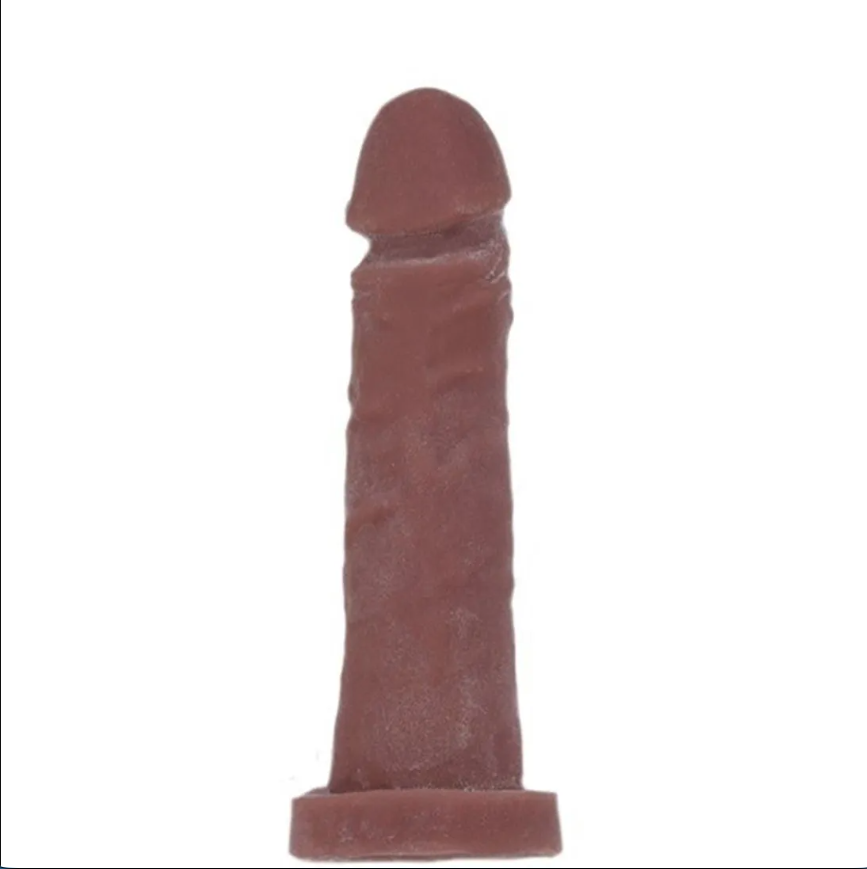 Prótese Peniana Vertebrada em Cyber Skin 17,5 x 3,8 cm