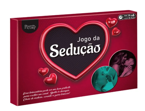 Jogo Tabuleiro Sedução com Dados Diversão ao Cubo