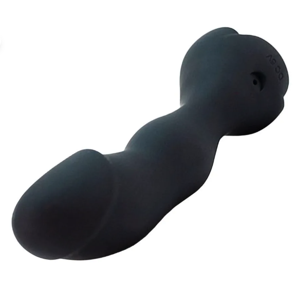 Plug Anal de Silicone em Formato de Pênis com 10 Modos de Vibração e Controle Remoto sem Fio Vip Mix