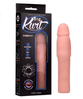Big Kurt Capa Peniana em Cyberskin Extensora 10 cm