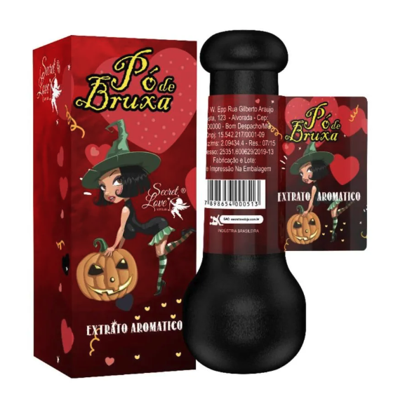 Pó de Bruxa Energético em Pó Natural Secret Love