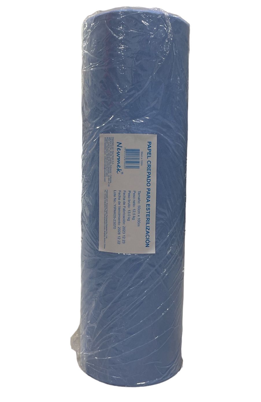 Papel crepado para esterilización 