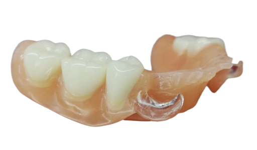 Gancho flexible para prótesis 