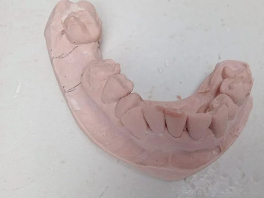 Vaceado en yeso tipo lll