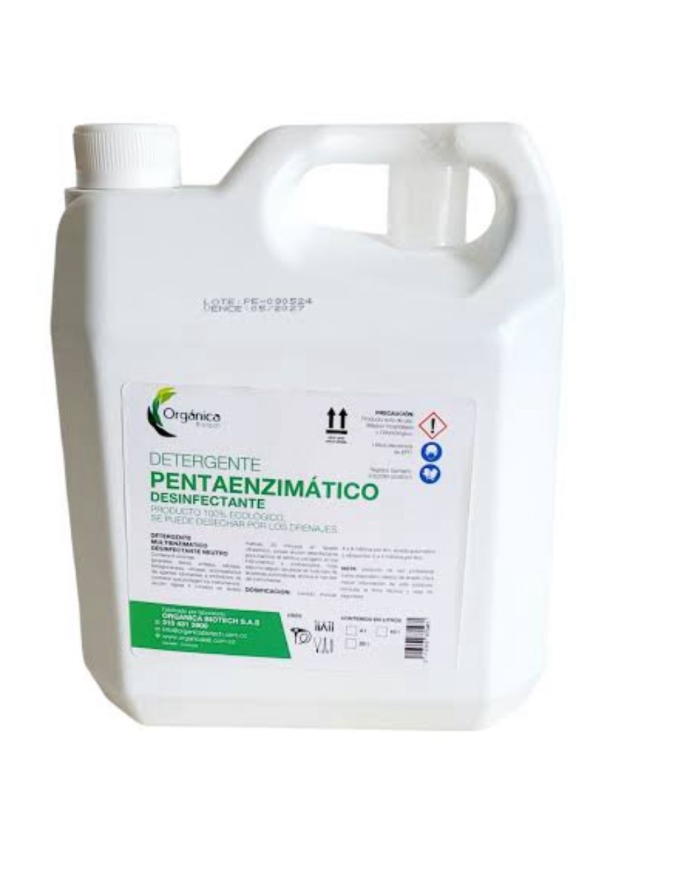 Detergente Pentaenzimático 