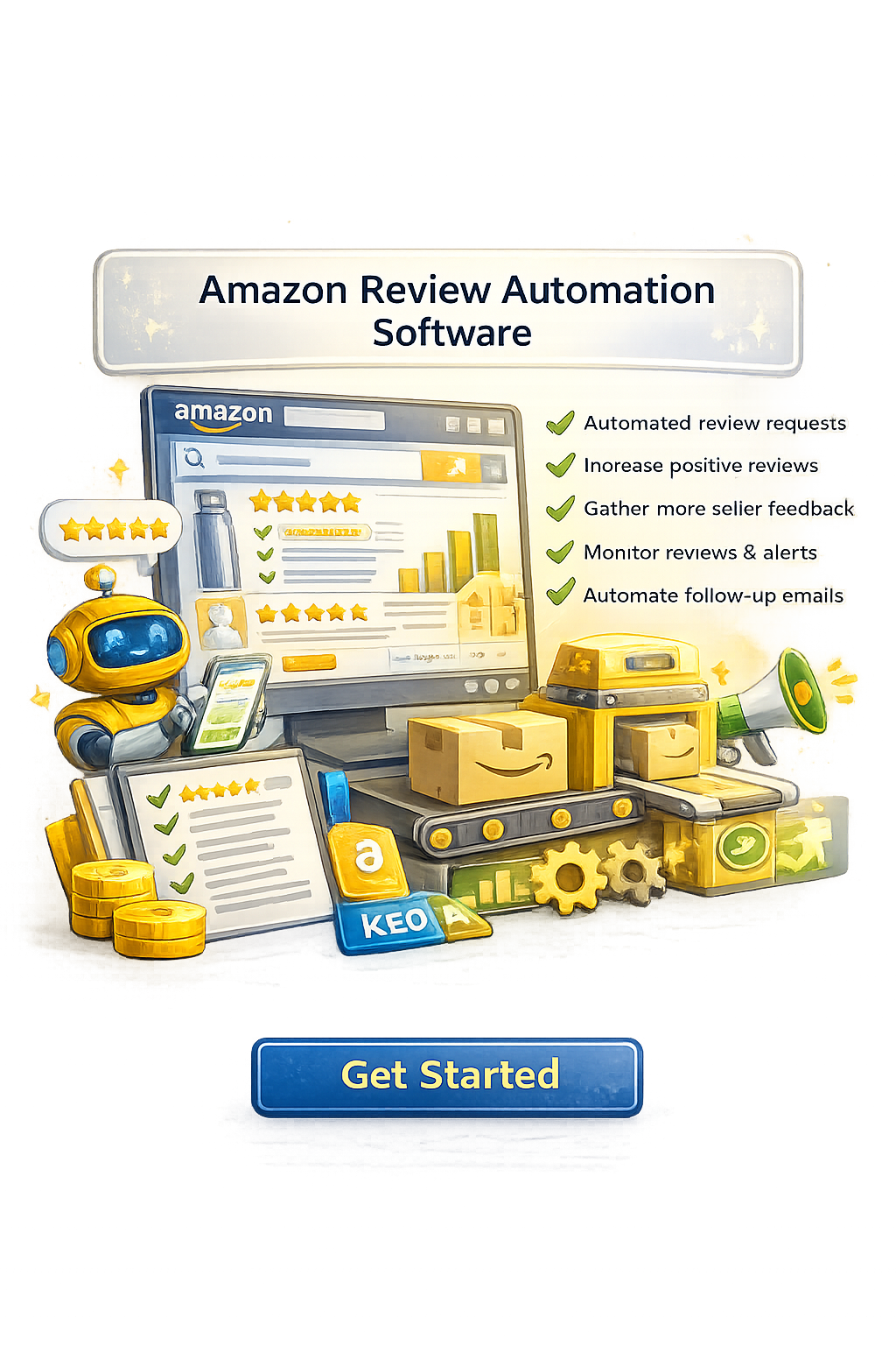 Amazon Review Automation Software