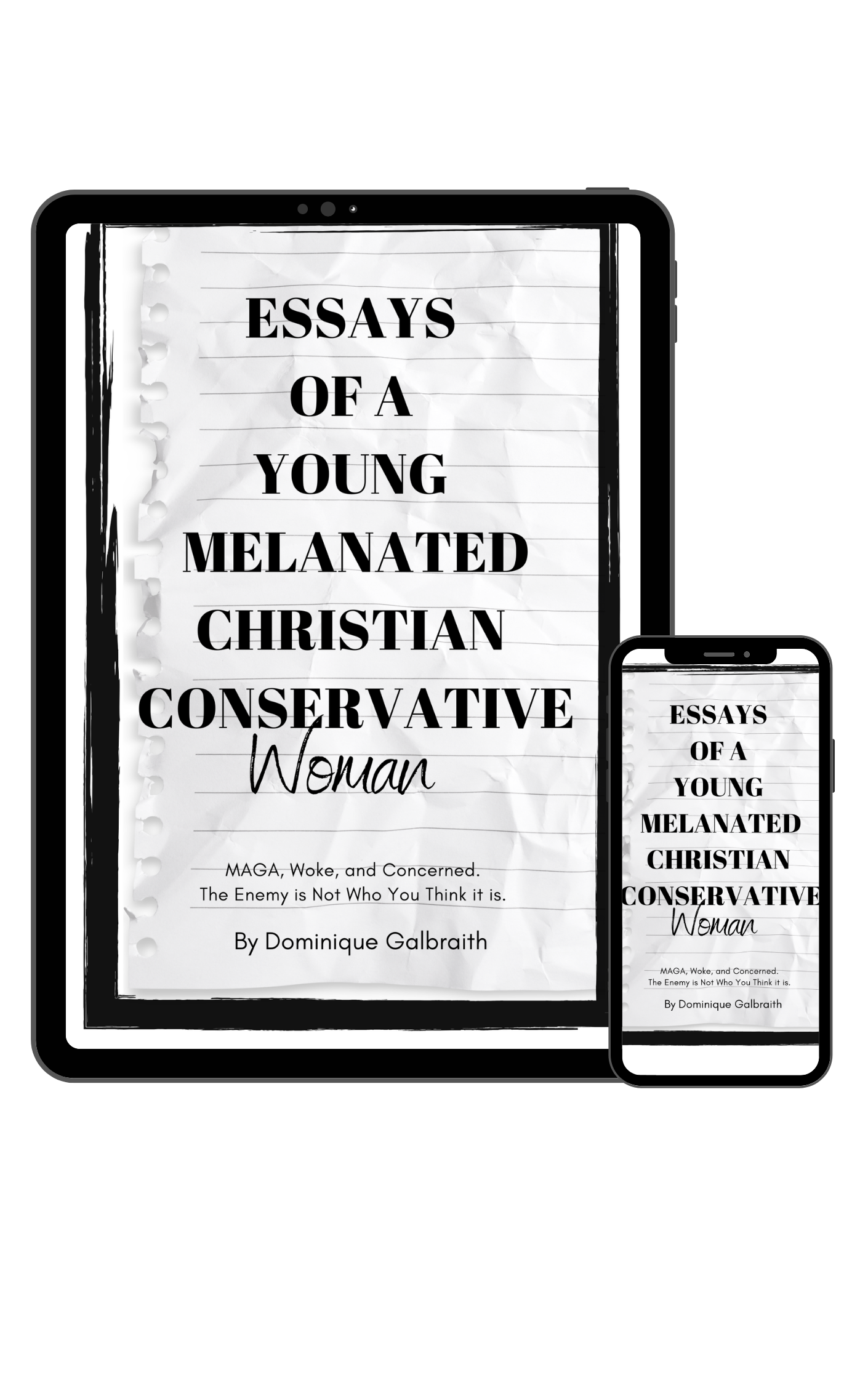 E-book Essays of a Young Melanated Christian Conservative Woman 