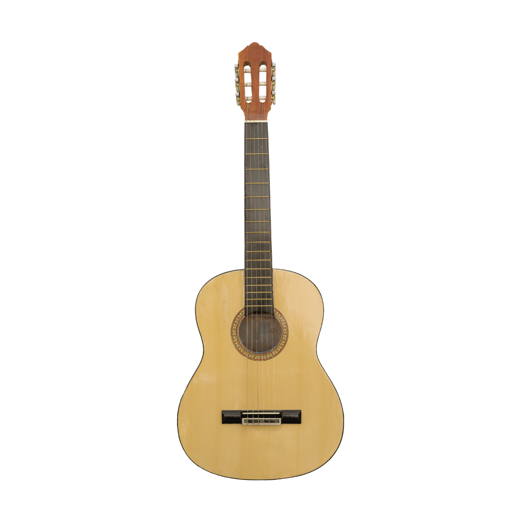 ( Your Brand ) 4/4 Gitar Klasik Tanam Besi Pemula Model Folk