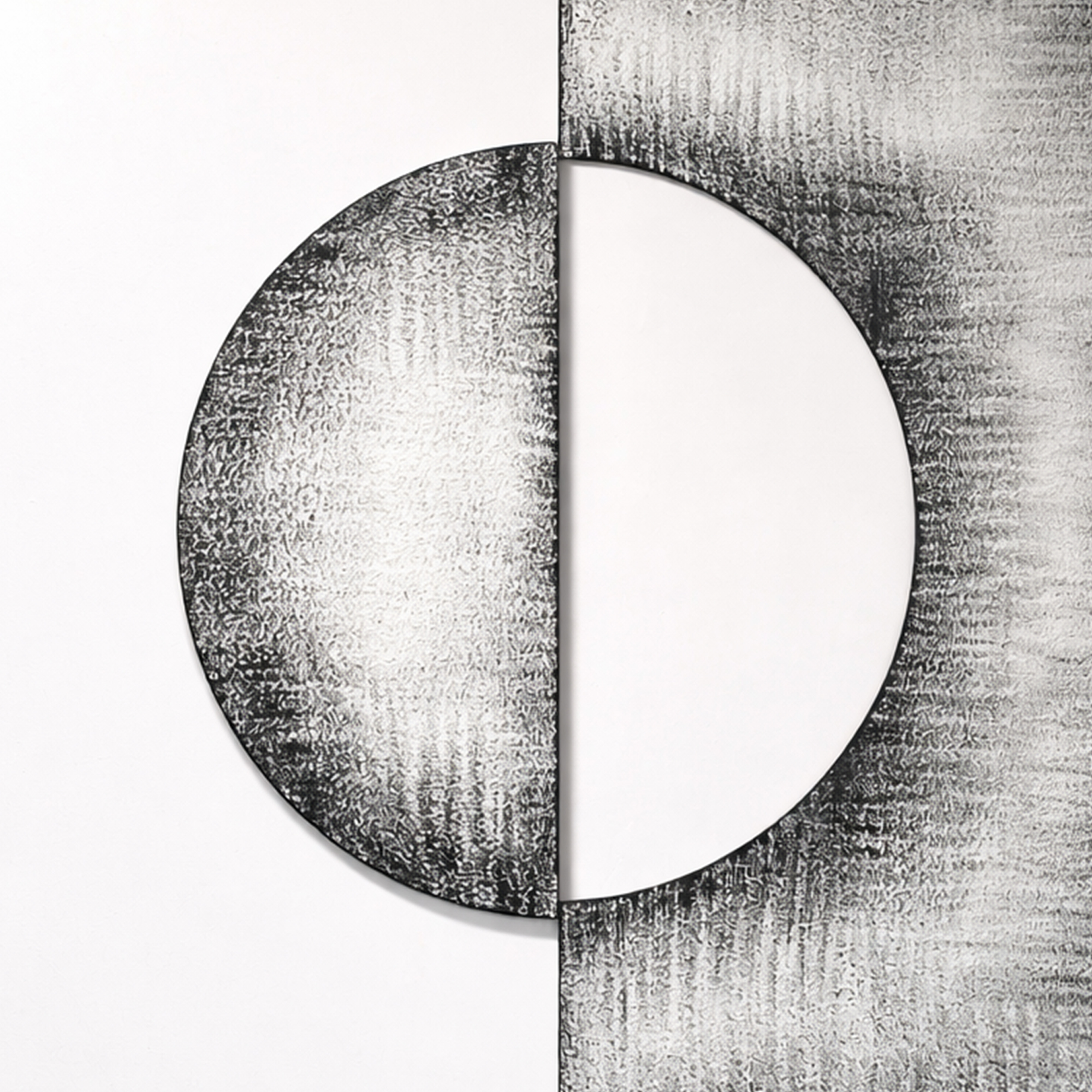 Binary Balance : Abstract Wall Art