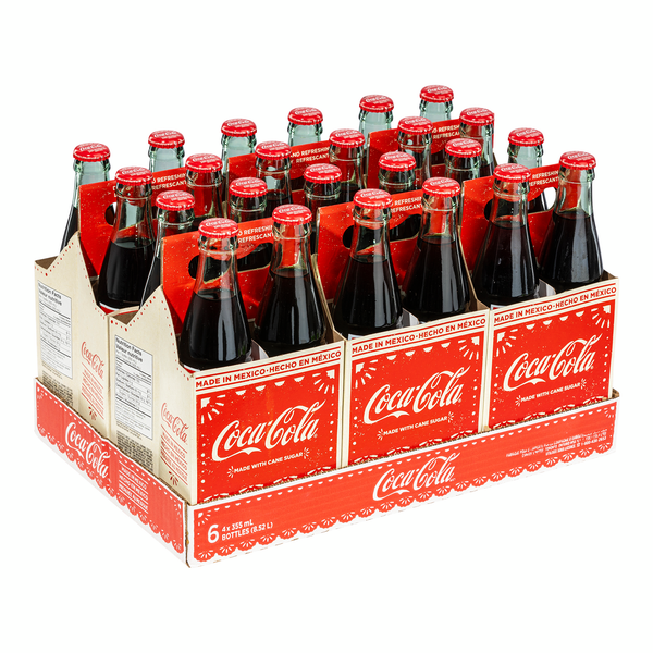 Mexican Coca-Cola Glass Bottles 24 Pack