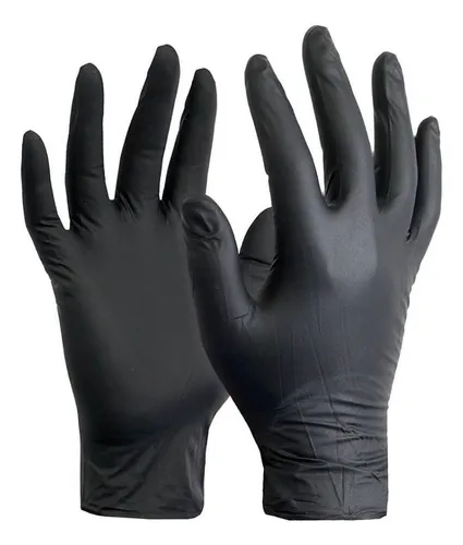 Guantes de Nitrilo Negros