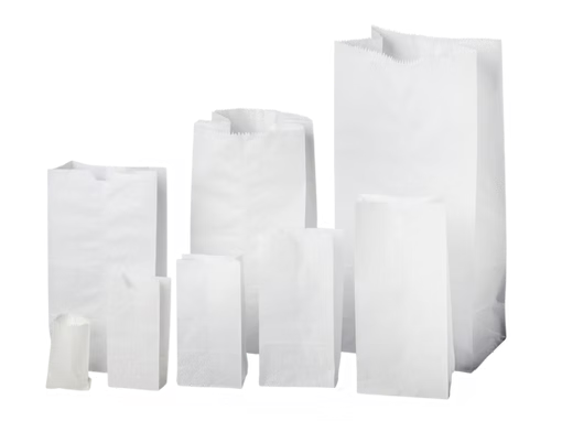 Bolsas de Papel Blancas dif. medidas