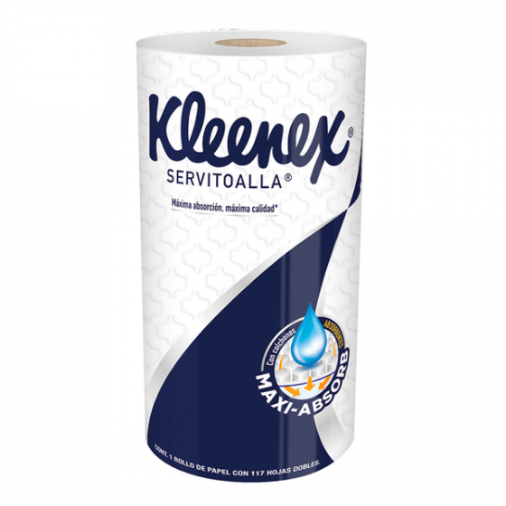 Servitoalla Kleenex 12 rollos con 100 hojas
