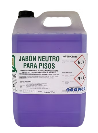 Jabón Neutro para pisos con 4 y 18 Lts