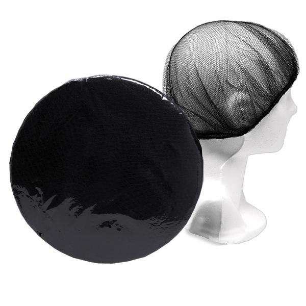 Red cerrada para cabello con 48 pzas negra