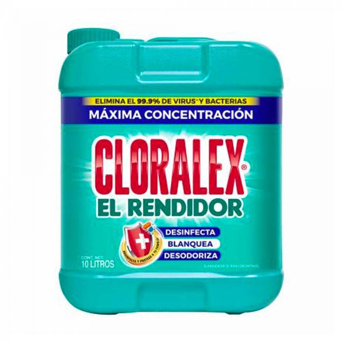 Cloralex El Rendidor de 900ml, 3.75 L, 10 L