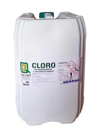 Cloro con 4 y 18 lts