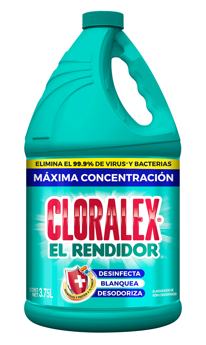 Cloralex El Rendidor de 900ml, 3.75 L, 10 L