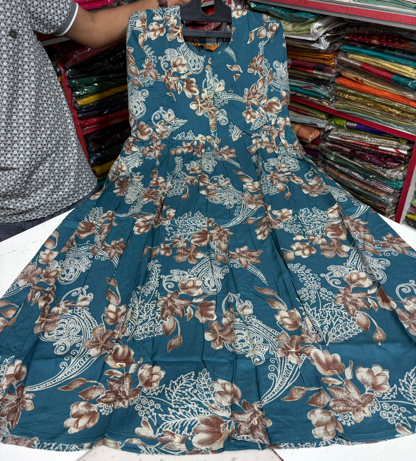Floral Print Maxi Dress