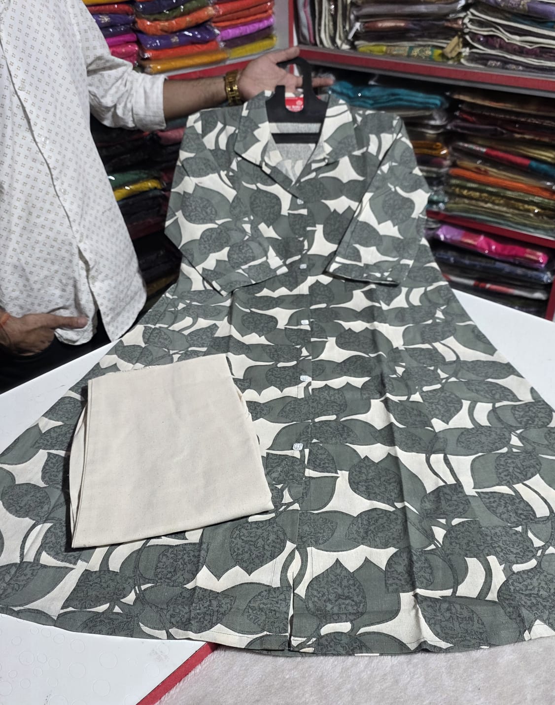 Printed Kurti Set