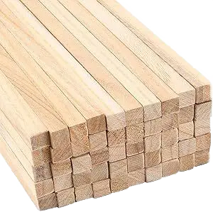 Wooden Square Dowels