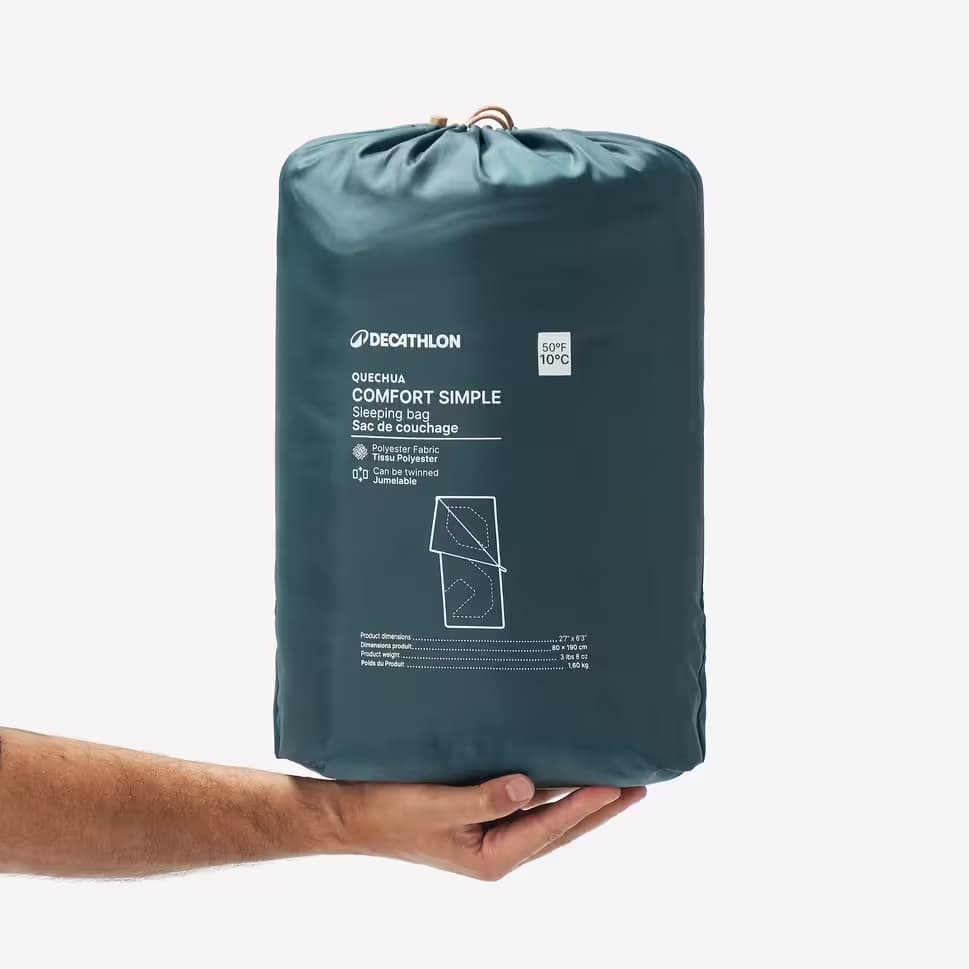 Kamp Uyku Tulumu - Mavi - 10 °C Konfor