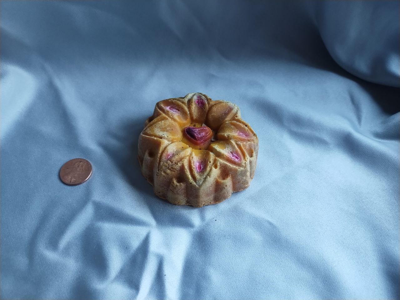 Large Goats Milk Flower Soap