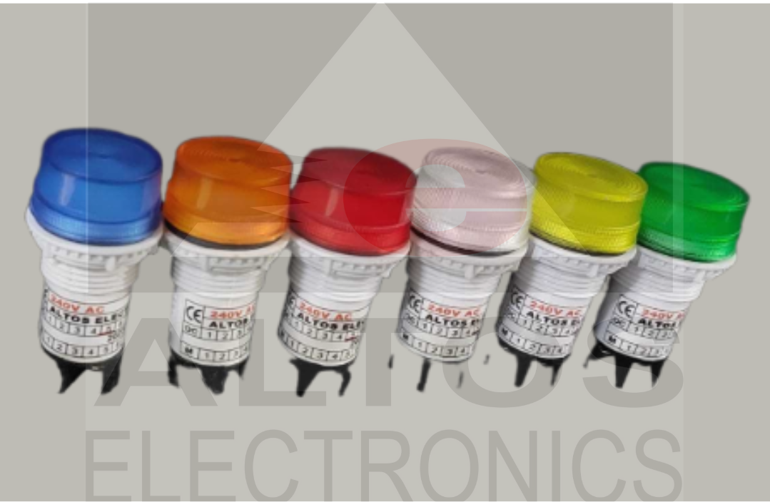 Altos Electronics Panel Indicating Lamps