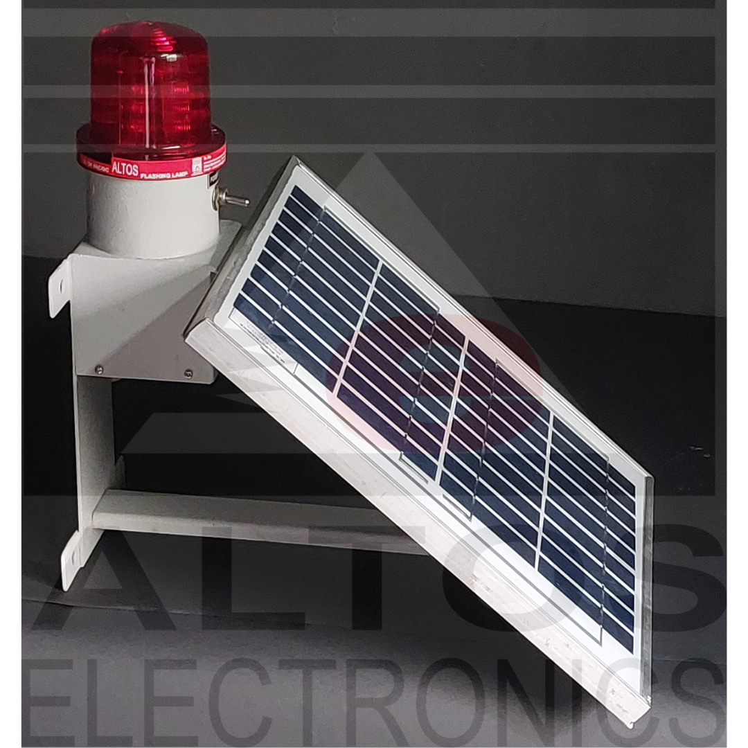 Warning Light - Solar Powered Aviation Obstruction Light