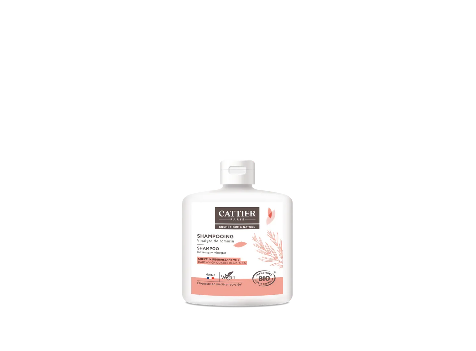 SHAMPOOING VINAIGRE / ROMARIN CHEV REGRAISSANT VITE