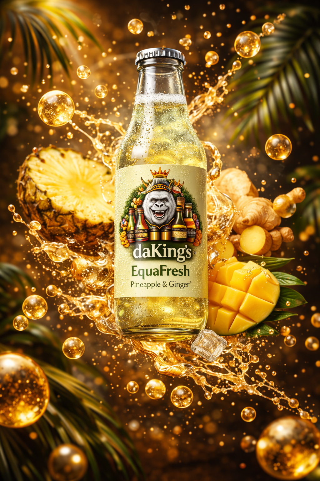 daKing's EquaFresh Pineapple & Ginger Drink